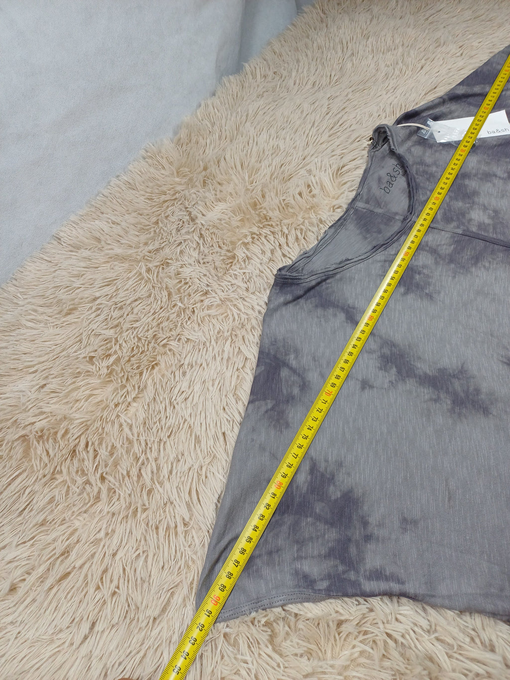 Djellaba Savannah grise en coton - Neuf sous emballage Savannah