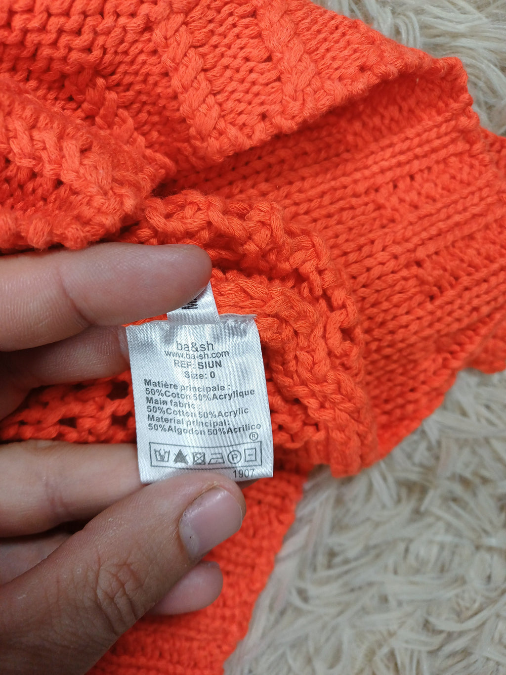 Tricot rouge ba&sh - XS - Neuf avec etiquette ba&sh