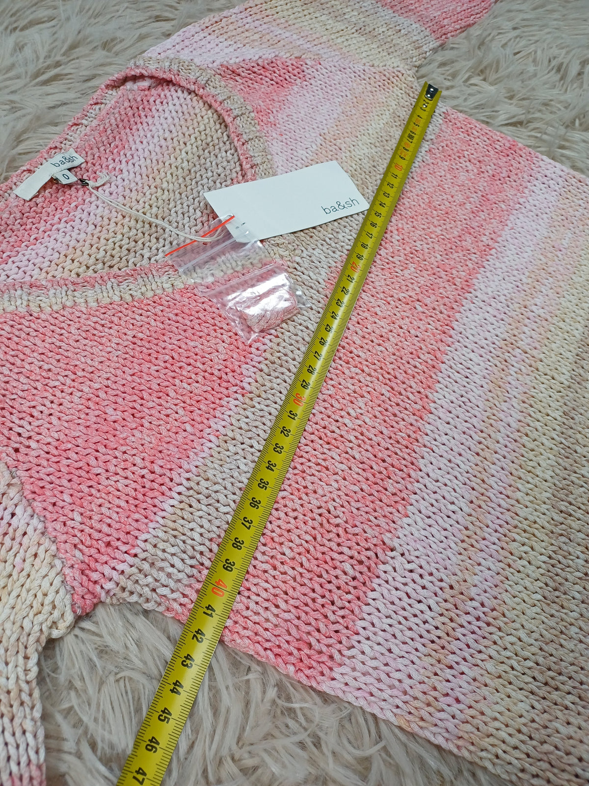 Pull en laine ba&sh rose – Taille 0 - neuf avec etiquette ba&sh