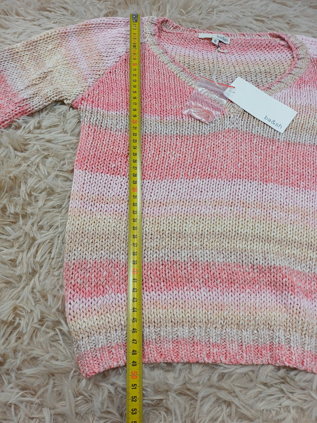 Pull en laine ba&sh rose – Taille 0 - neuf avec etiquette ba&sh