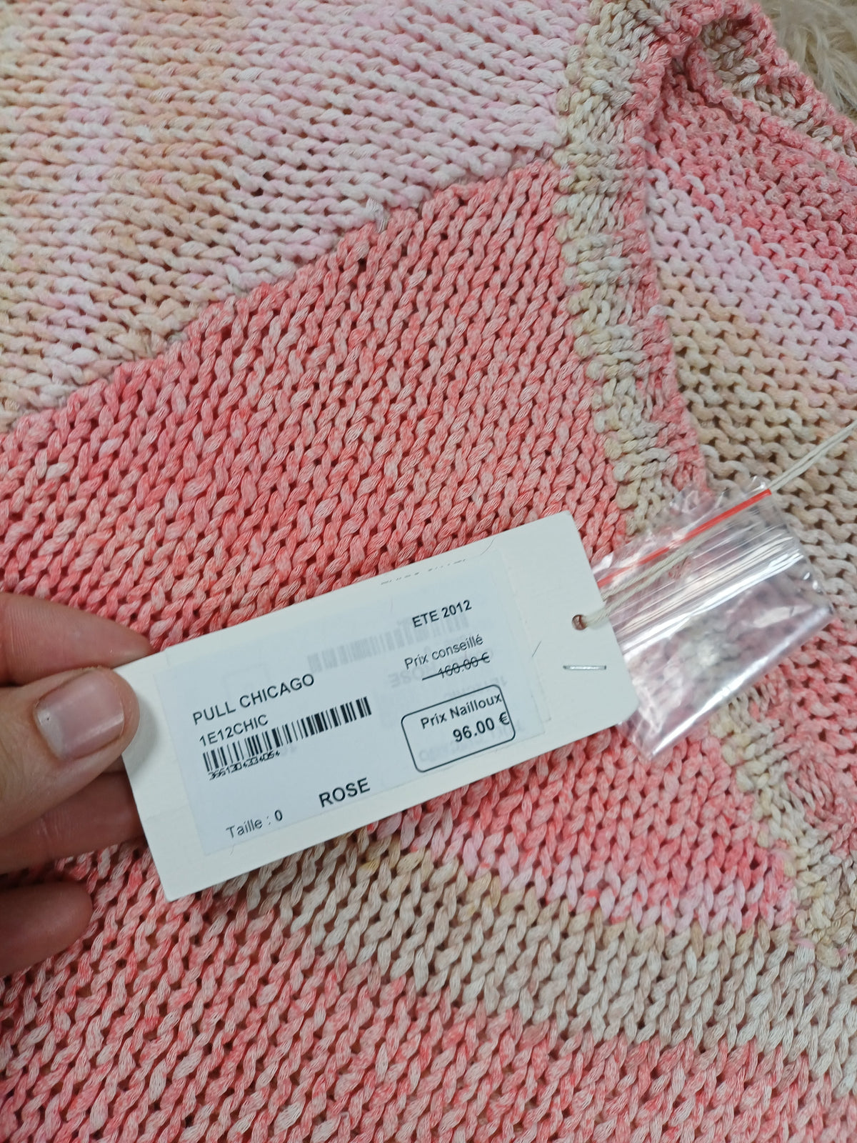 Pull en laine ba&sh rose – Taille 0 - neuf avec etiquette ba&sh