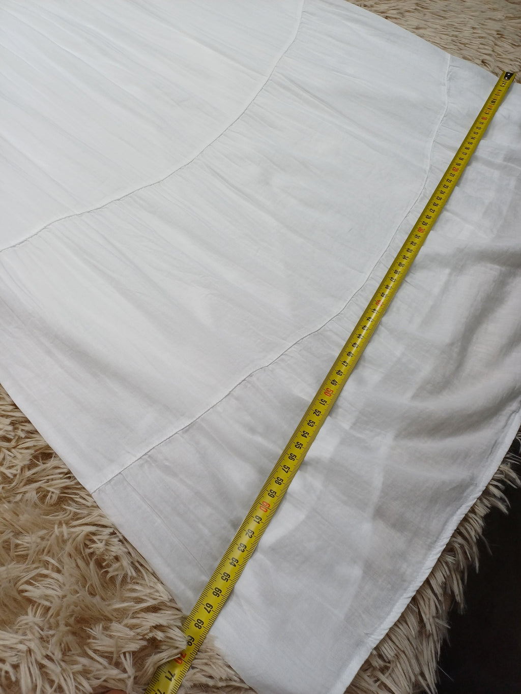 Robe blanche ba&sh en coton ba&sh