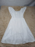 Robe blanche ba&sh en coton ba&sh