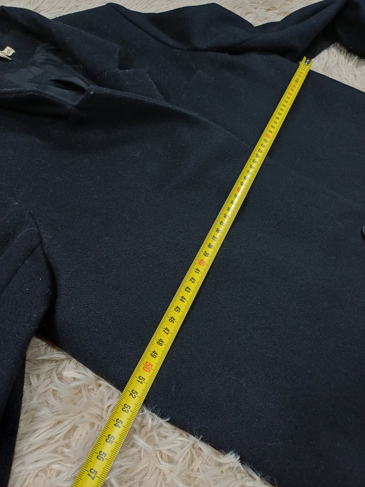 Manteau en laine noir ba&sh - M ba&sh