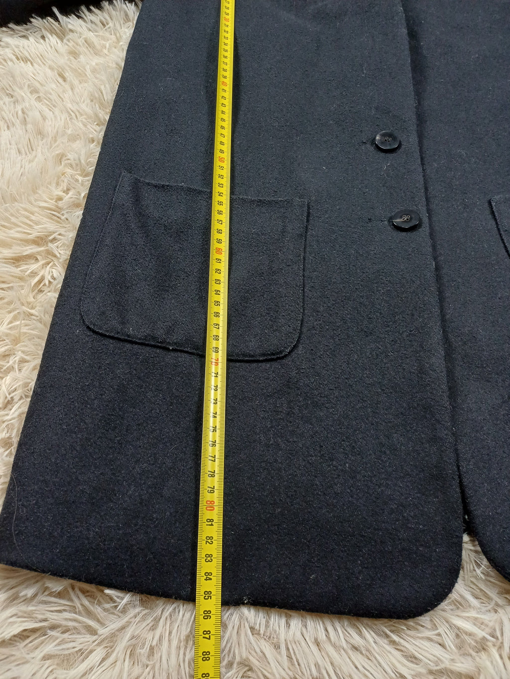 Manteau en laine noir ba&sh - M ba&sh