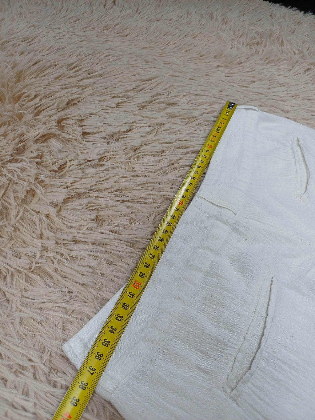 Pantalon en lin blanc ba&sh – Taille 0 ba&sh