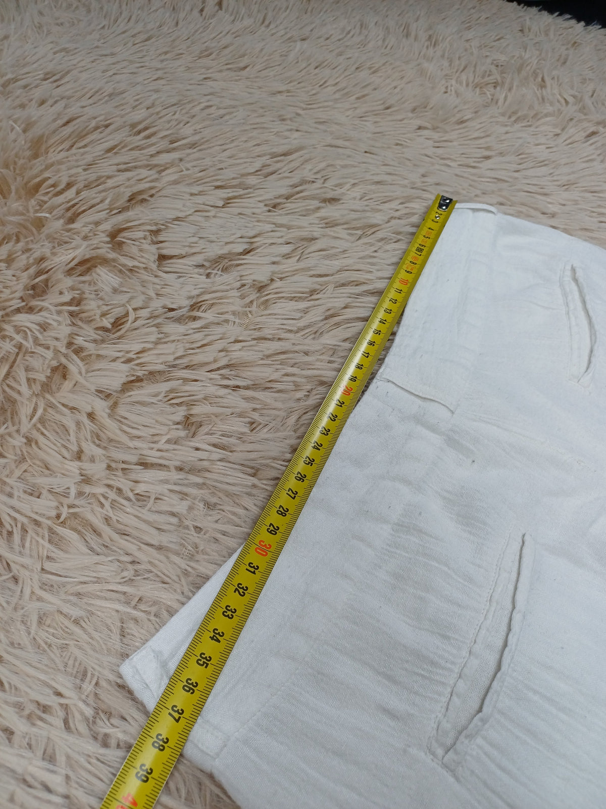 Pantalon en lin blanc ba&sh – Taille 0 ba&sh