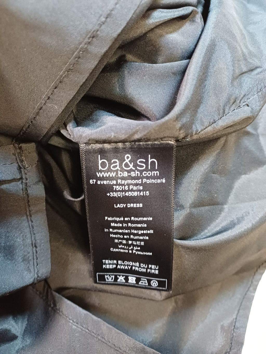 Robe bleue ba&sh – Lady Dress ba&sh