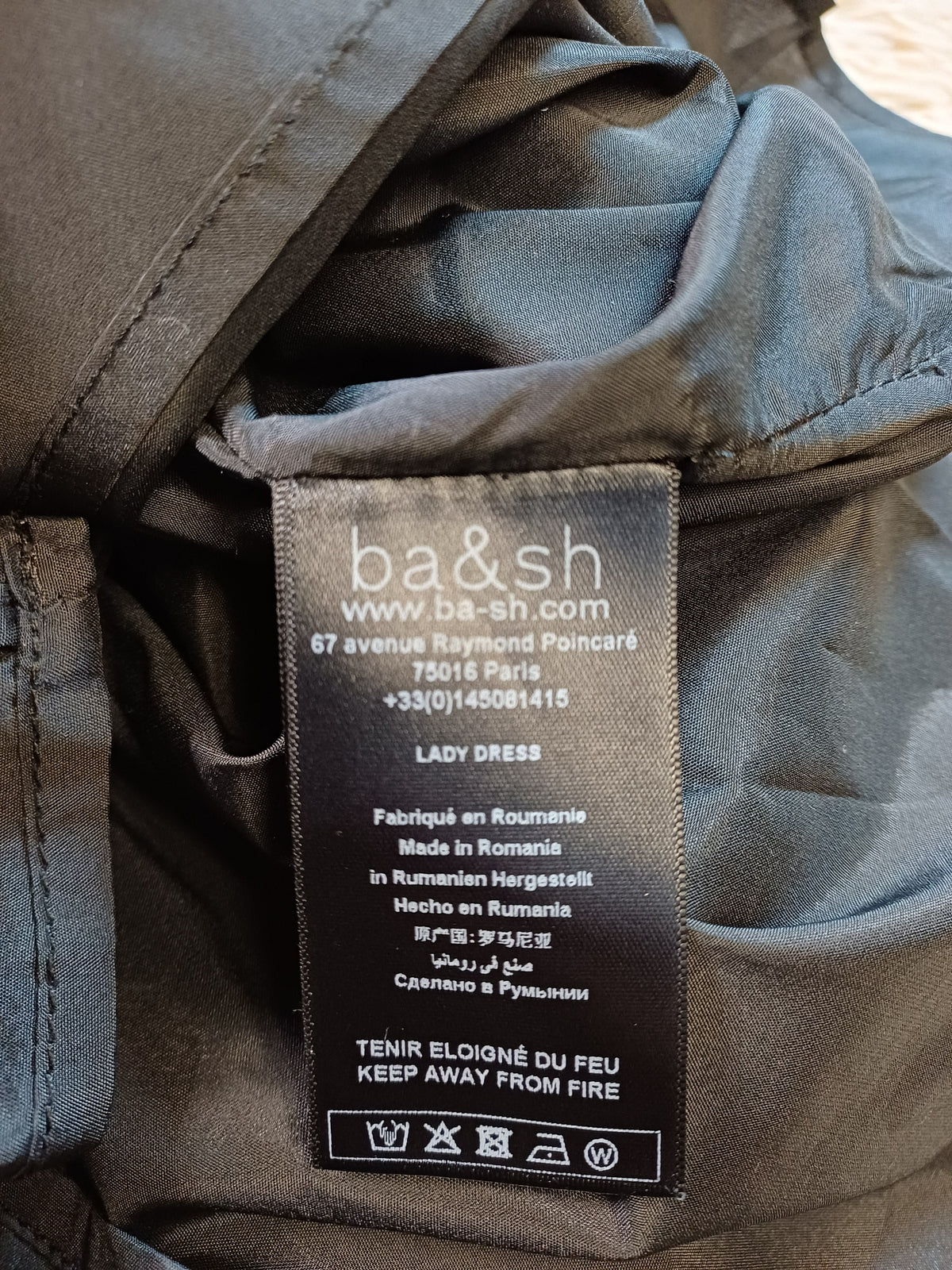 Robe bleue ba&sh – Lady Dress ba&sh