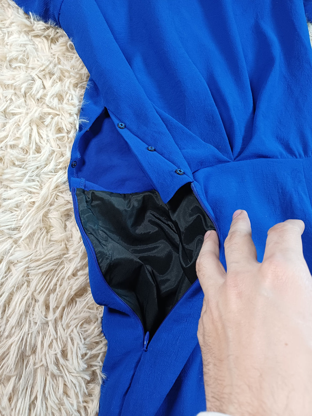 Robe bleue ba&sh – Lady Dress ba&sh