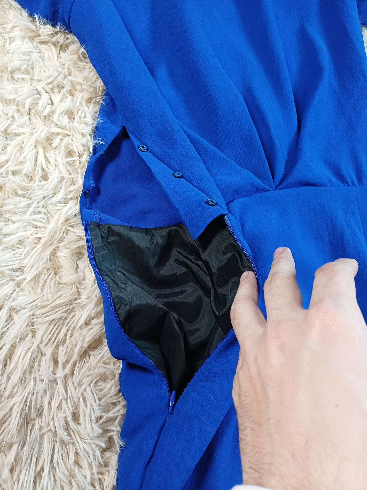 Robe bleue ba&sh – Lady Dress ba&sh