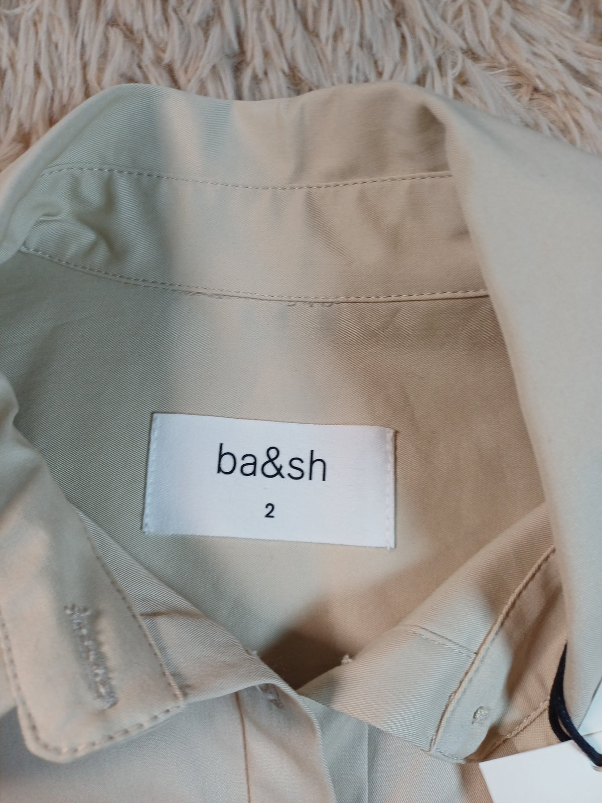 Veste beige ba&sh – neuve avec étiquette M ba&sh