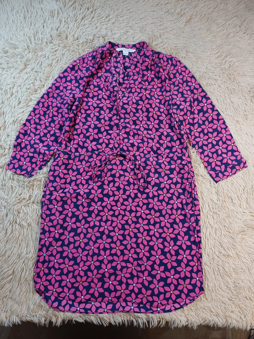 Robe Diane von Furstenberg rose — Taille 8 Diane von Furstenberg