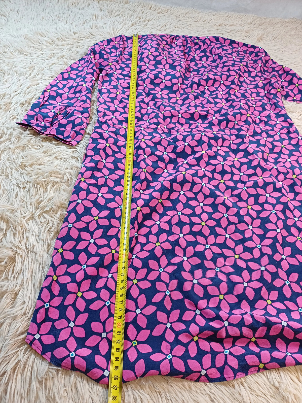 Robe Diane von Furstenberg rose — Taille 8 Diane von Furstenberg