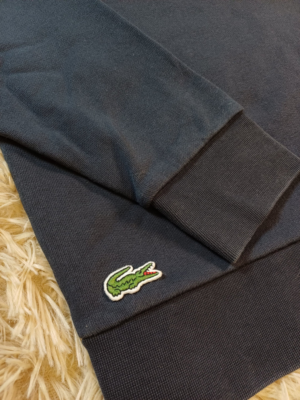 Lacoste Sport Sweat bleu marine à logo – Taille XS Lacoste Sport