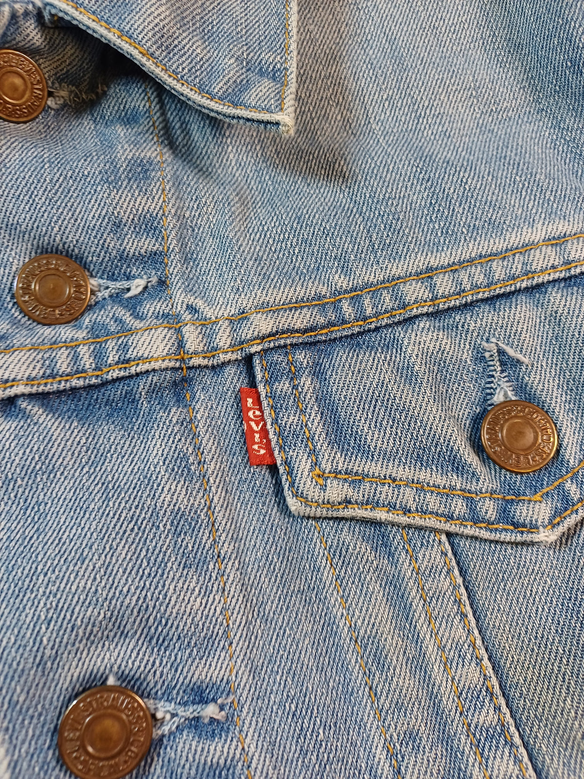 Levi's Veste en jean bleu clair – Taille S Levi's