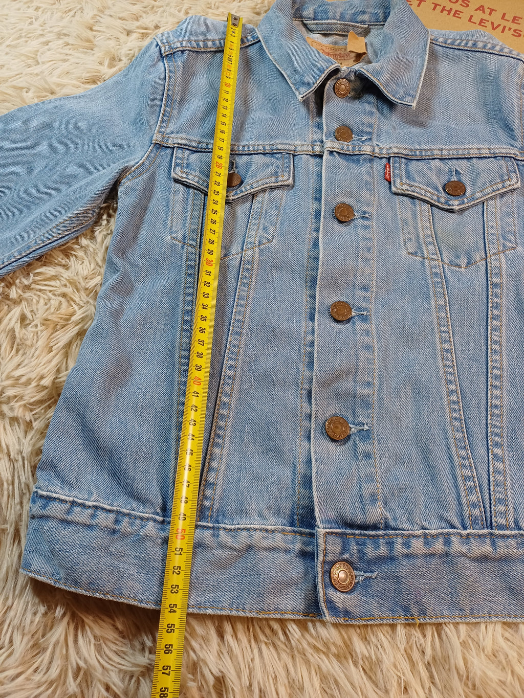 Levi's Veste en jean bleu clair – Taille S Levi's