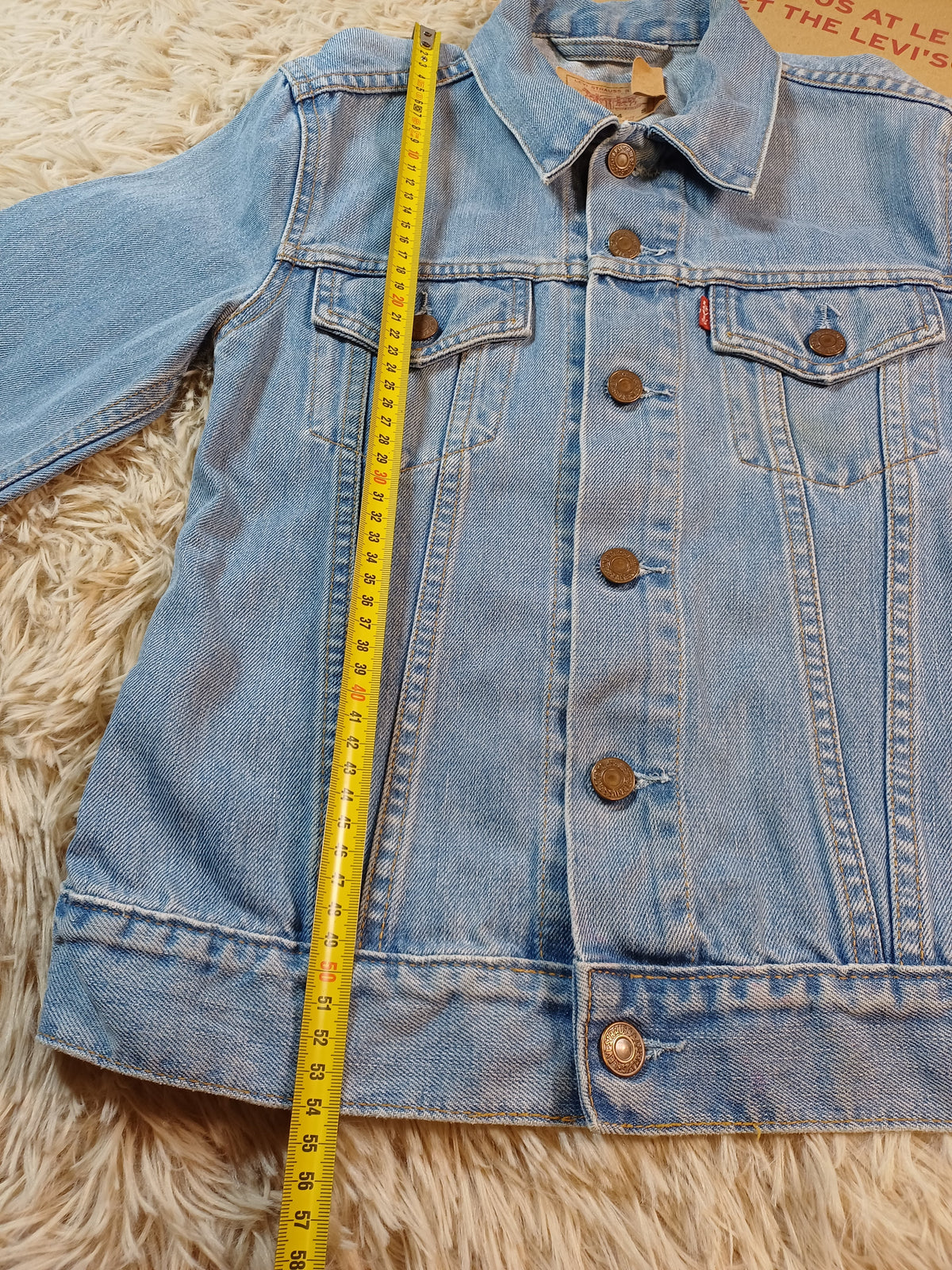 Levi's Veste en jean bleu clair – Taille S Levi's