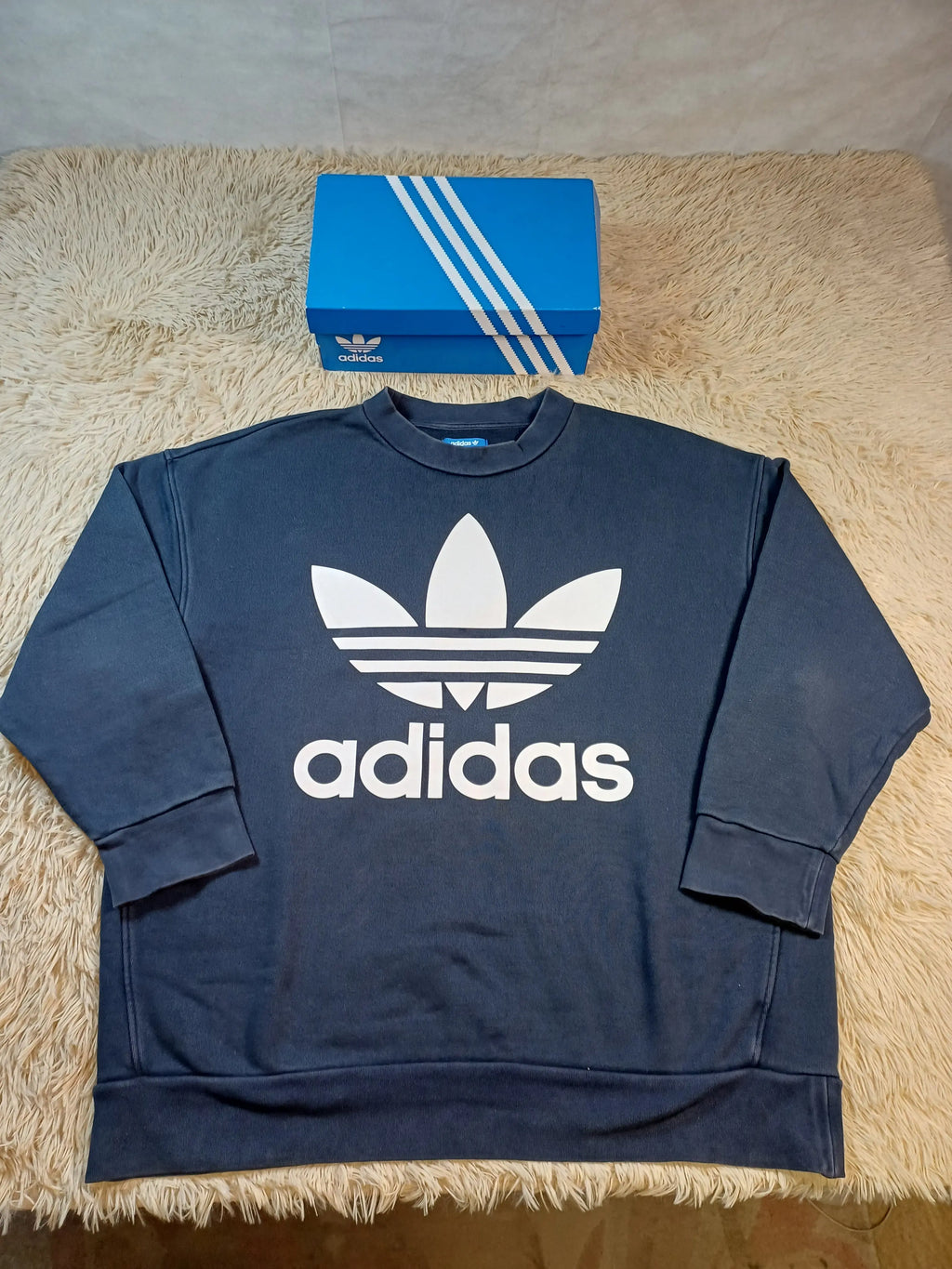 Sweat Adidas bleu — Taille L Adidas