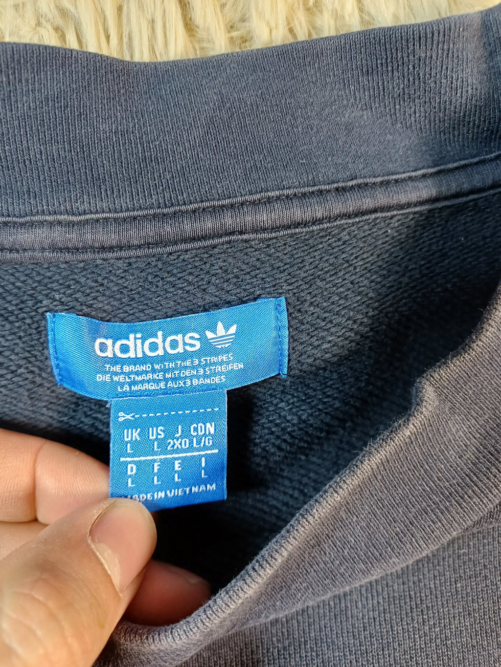 Sweat Adidas bleu — Taille L Adidas