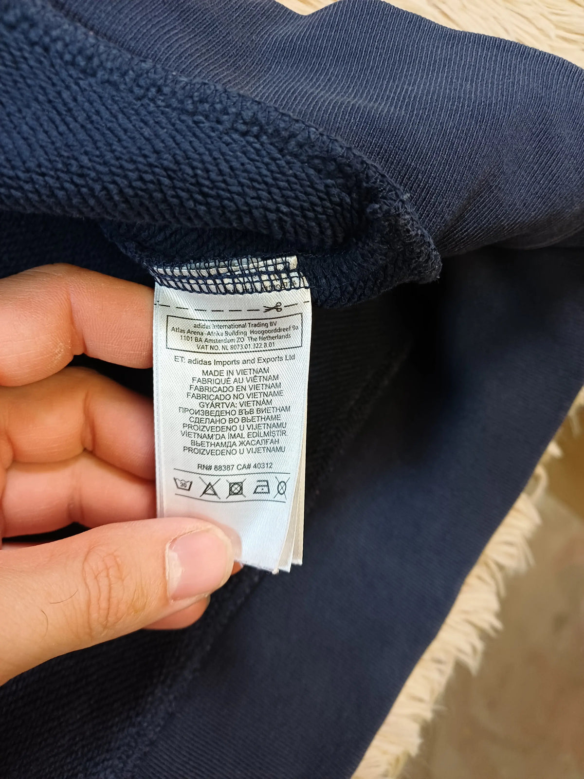 Sweat Adidas bleu — Taille L Adidas