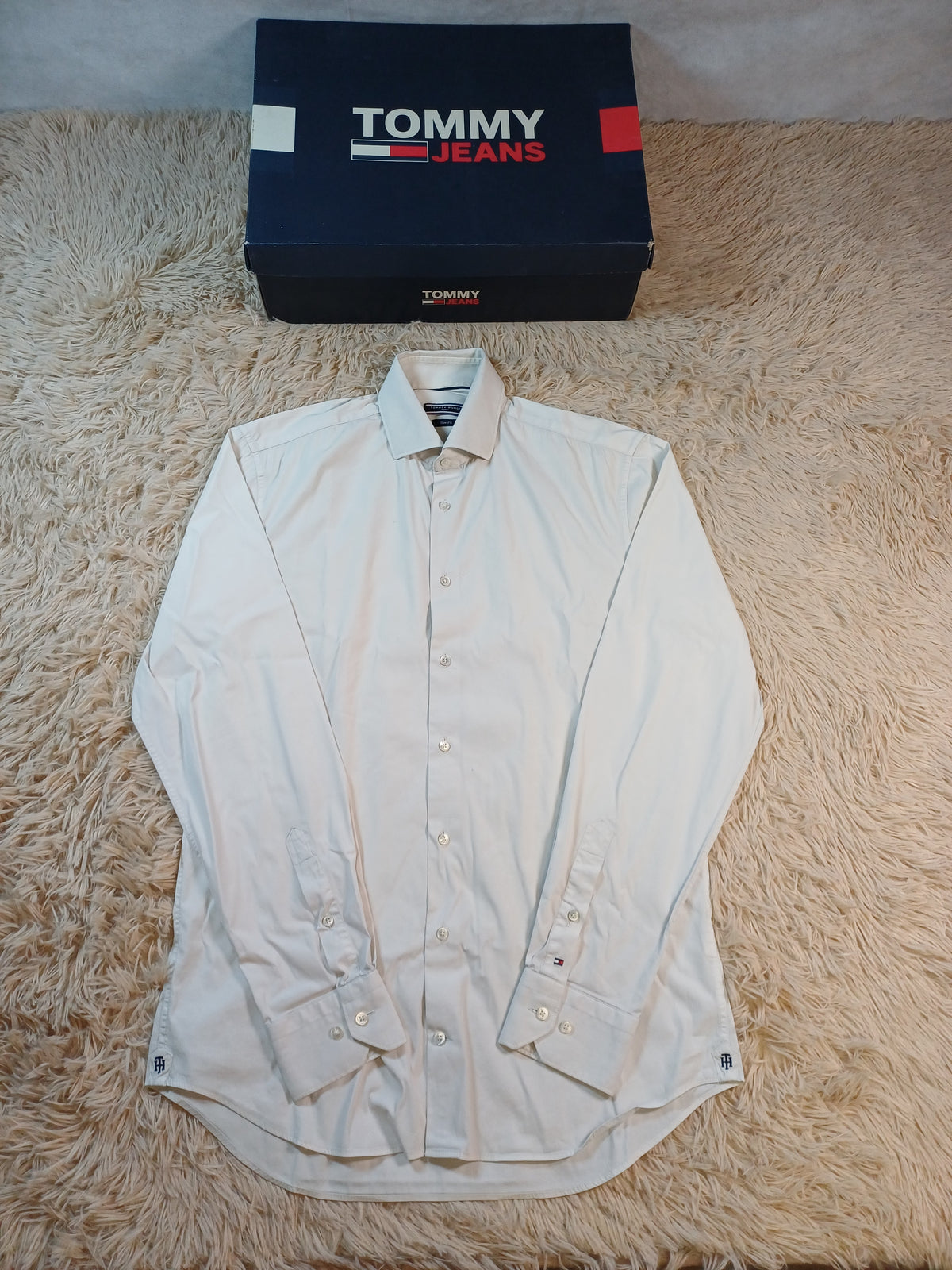 Chemise Tommy Hilfiger blanche – Slim fit- M
