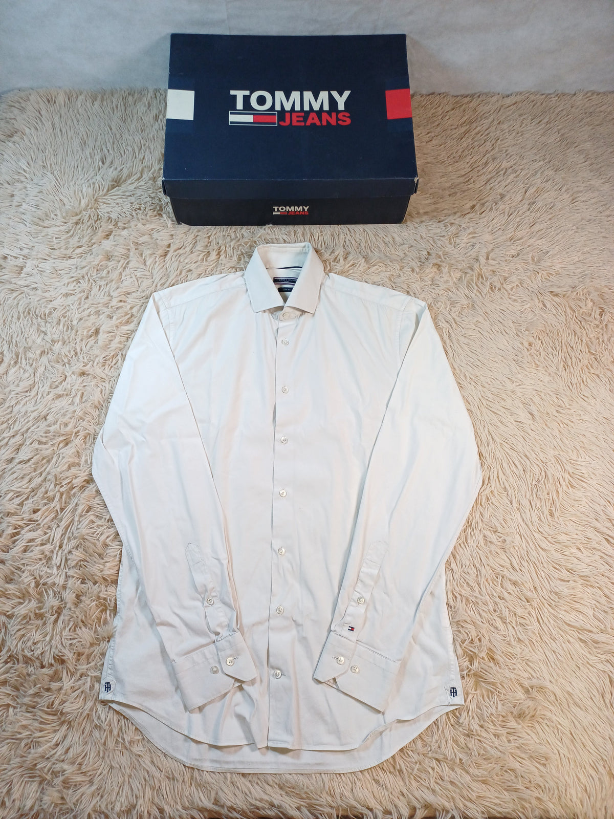 Chemise Tommy Hilfiger blanche – Slim fit- M