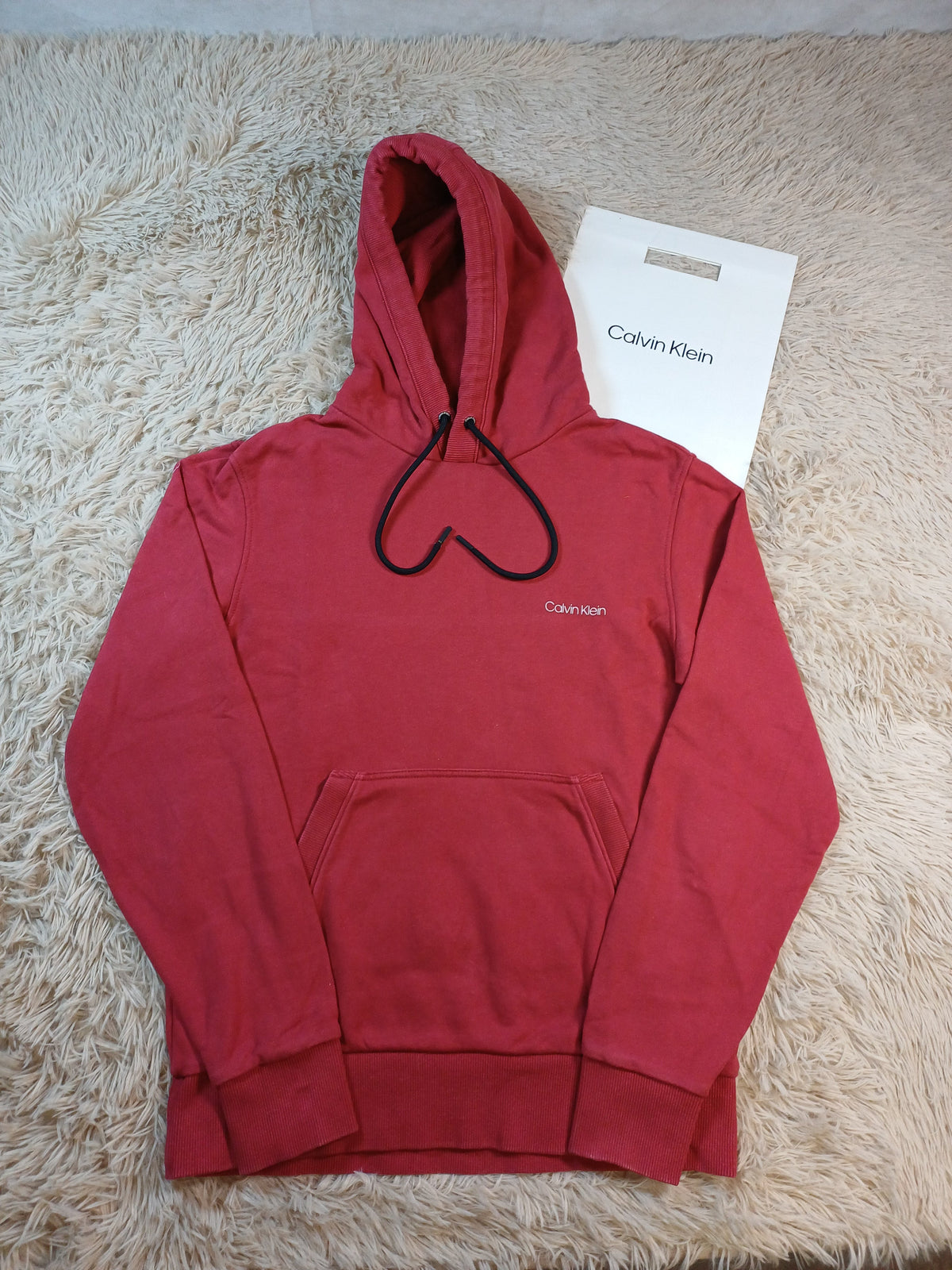 Sweat Calvin Klein rouge — Taille M Calvin Klein