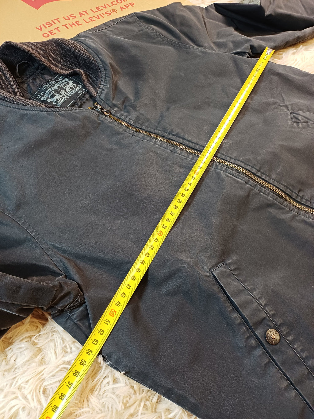 Levi's Veste noire matelassée Thermore – Taille M Levi's