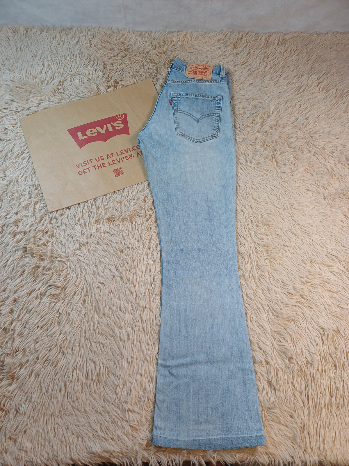 Jean Levi's 70's High Flare patte d'eph – Taille 28/32