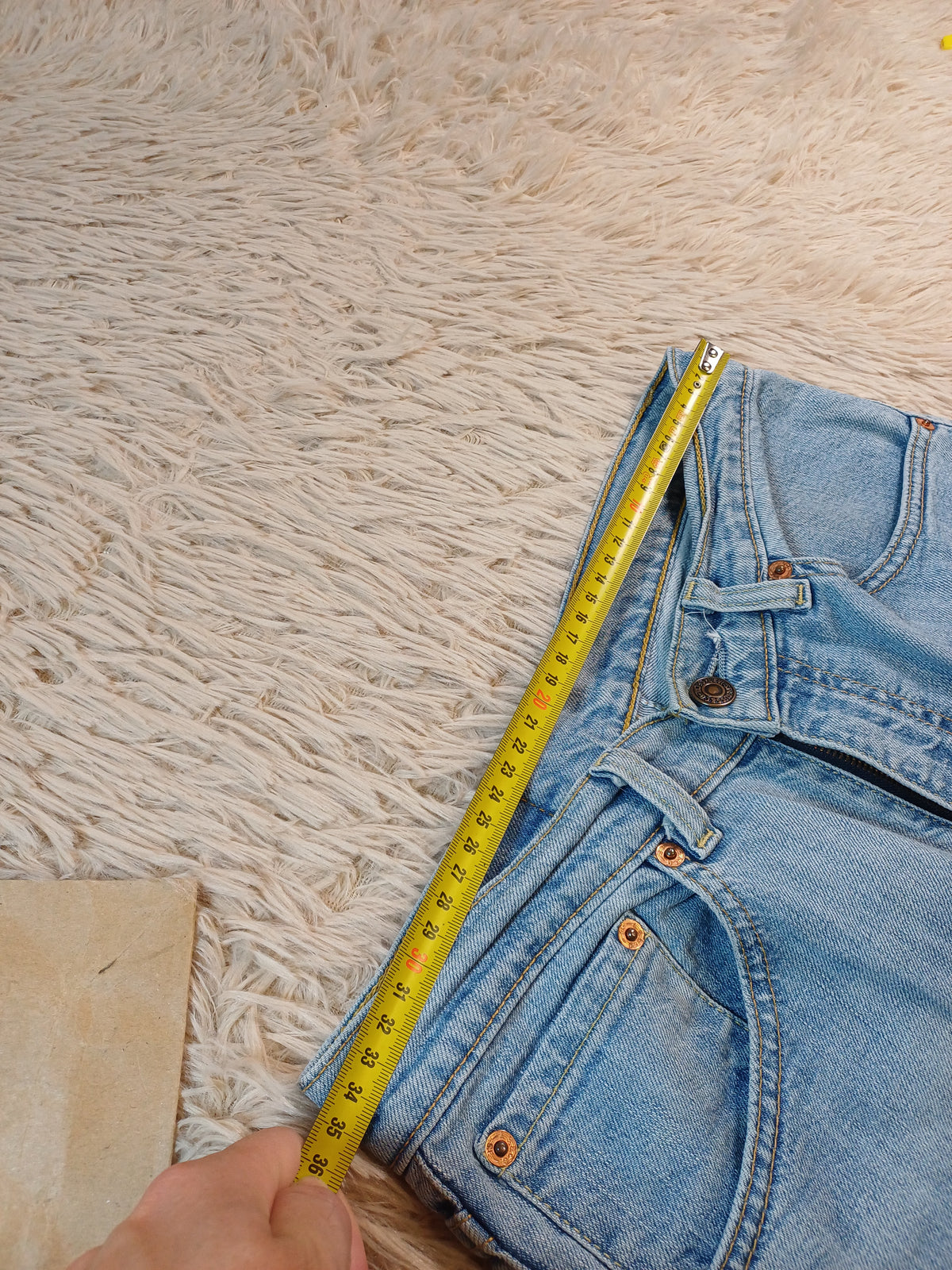 Jean Levi's 70's High Flare patte d'eph – Taille 28/32