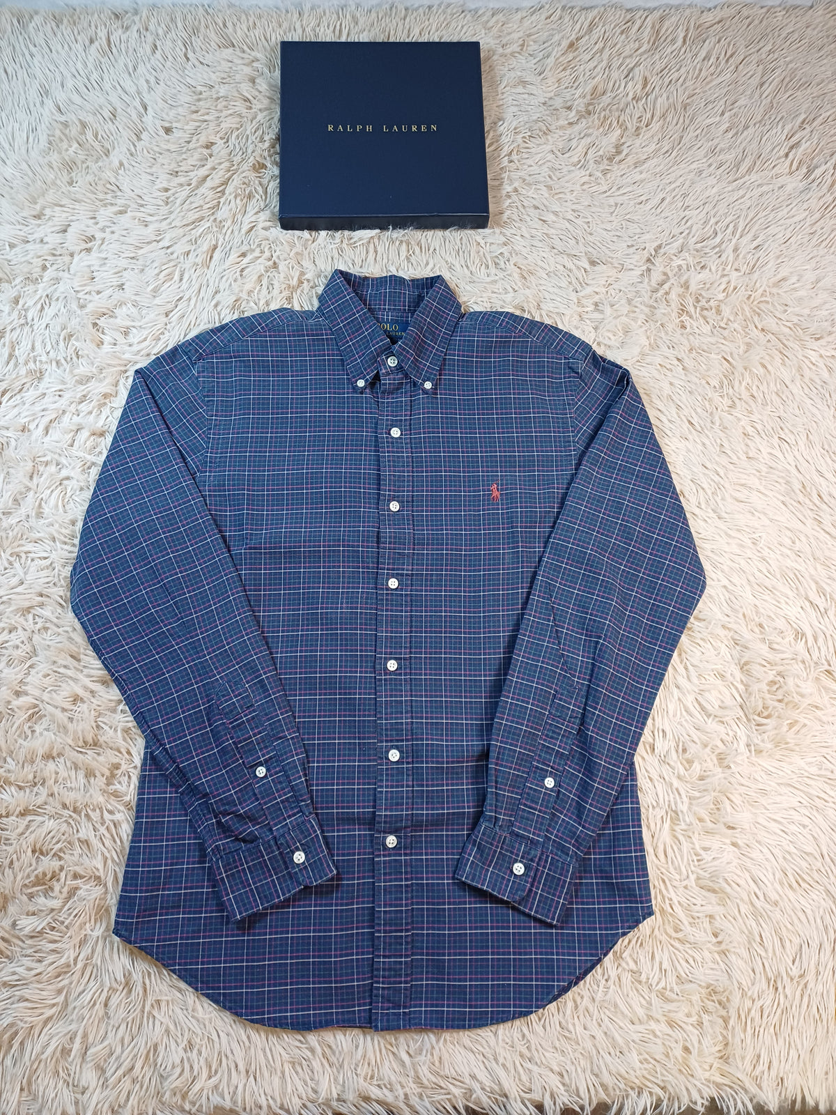 Chemise Polo Ralph Lauren à carreaux – Taille M