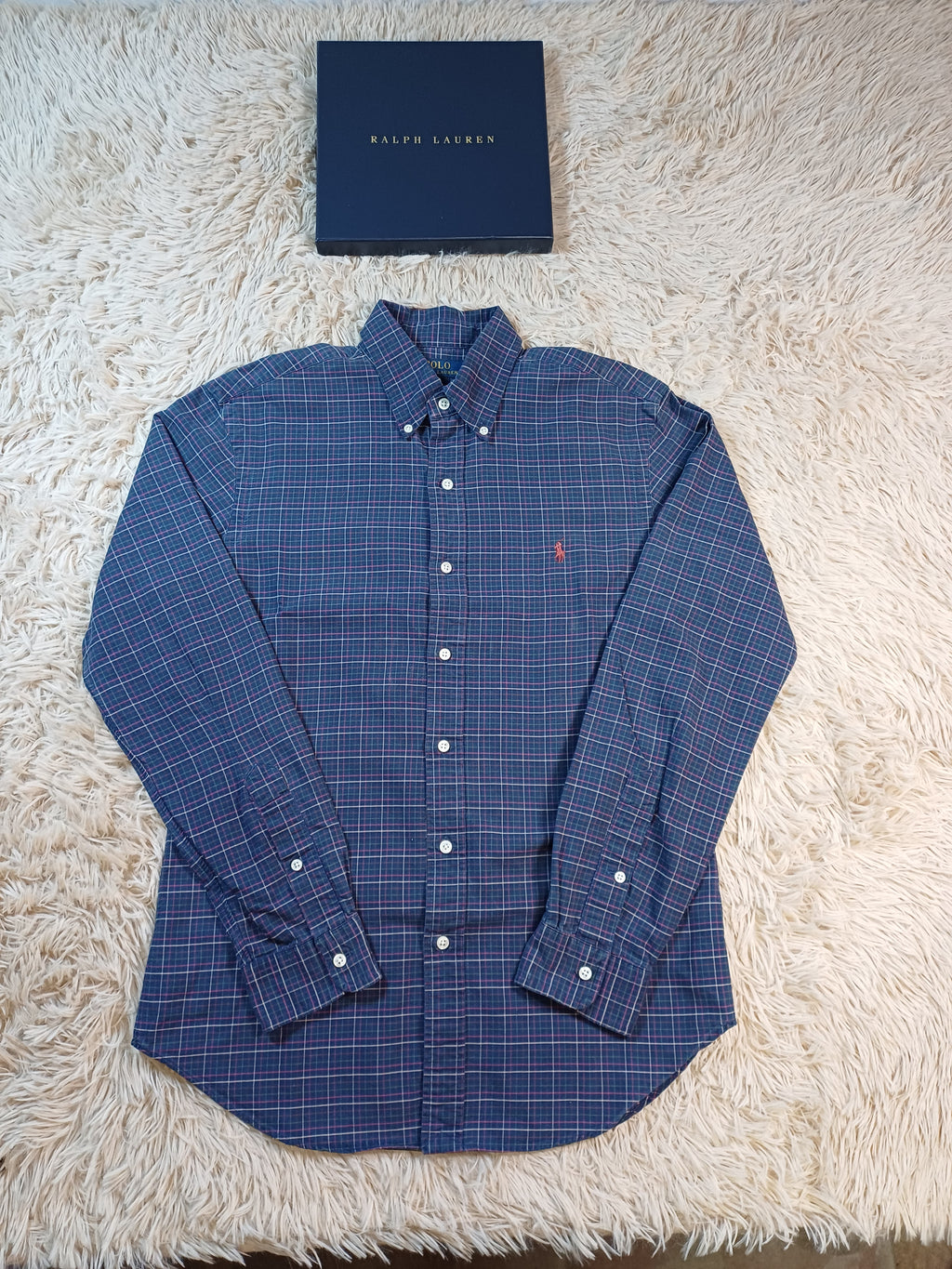 Chemise Polo Ralph Lauren à carreaux – Taille M