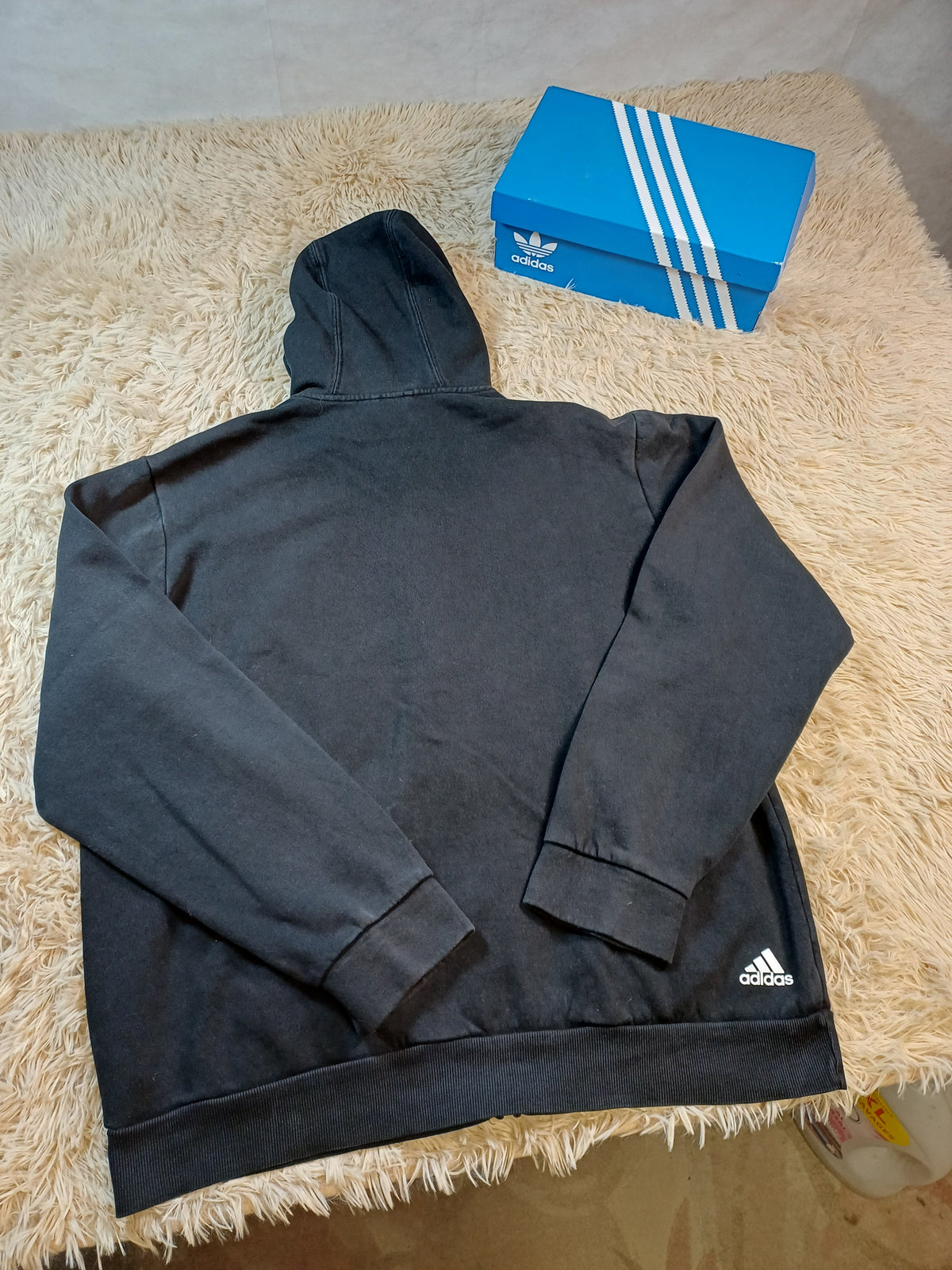 adidas Veste zippée noire – Taille XL adidas