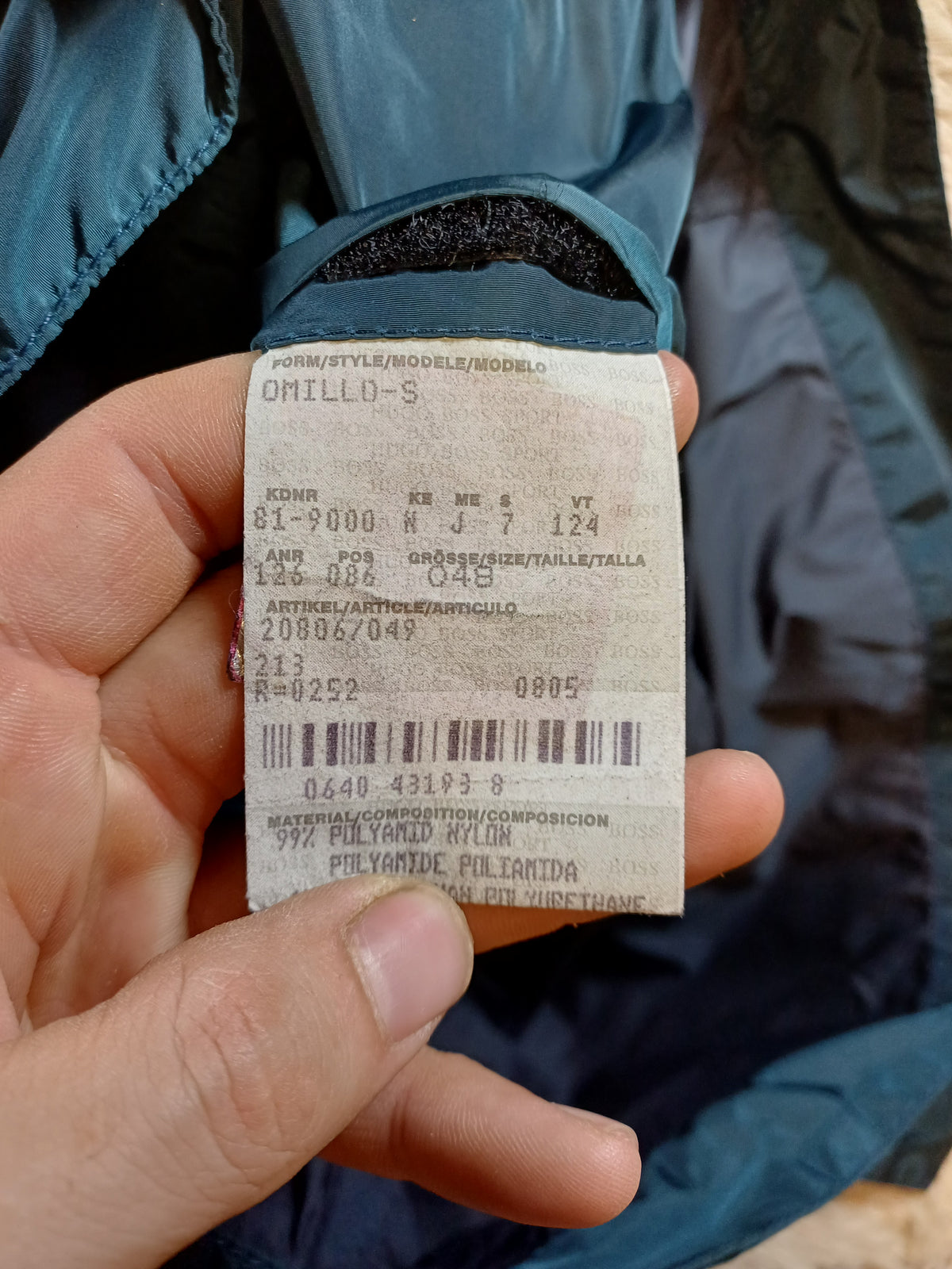 Veste Hugo Boss bleu marine - Cahouet taille 48