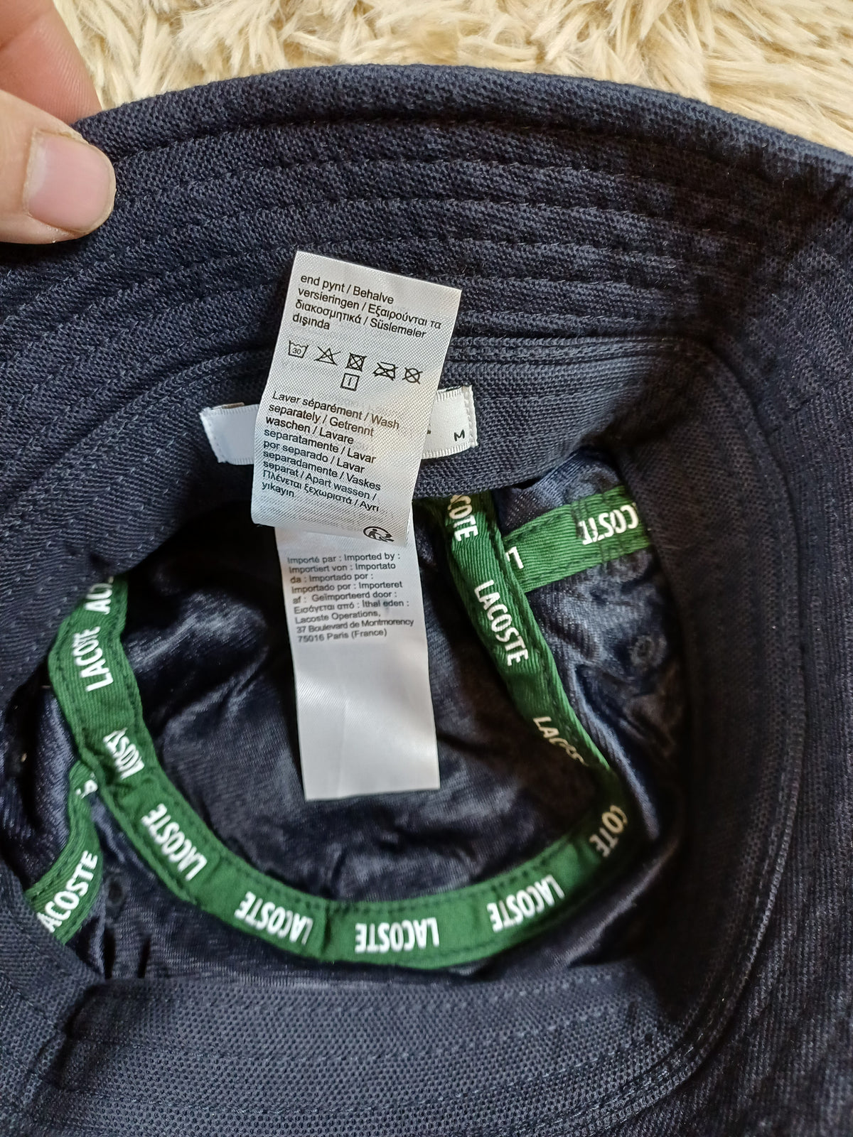 Bob Lacoste bleu marine – Taille M
