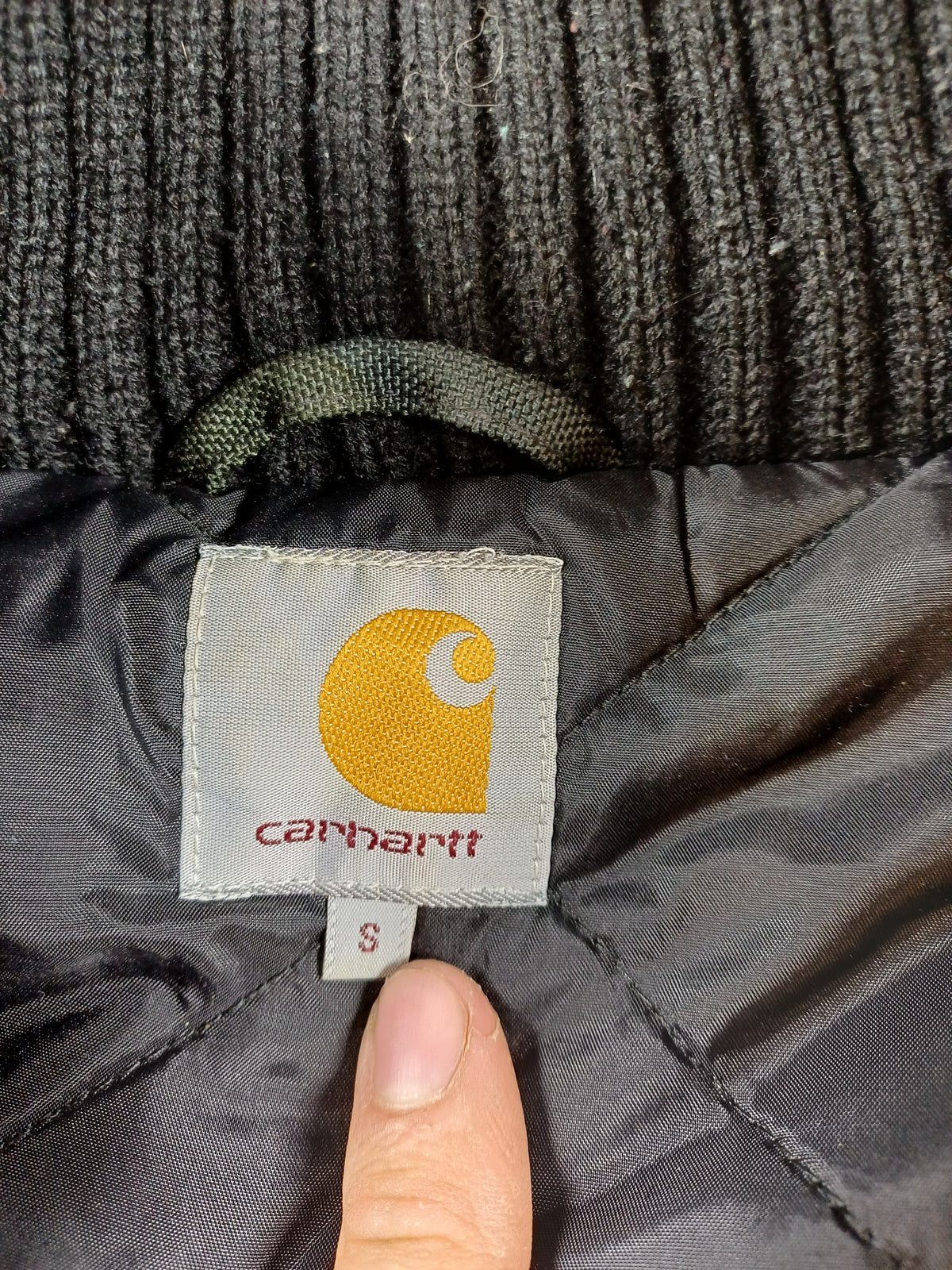 Manteau Carhartt camouflage noir – Taille S