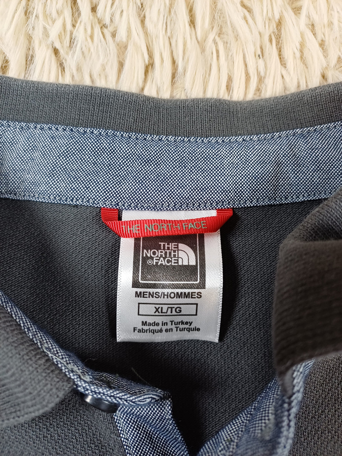 Polo homme gris anthracite The North Face – Taille XL The North Face