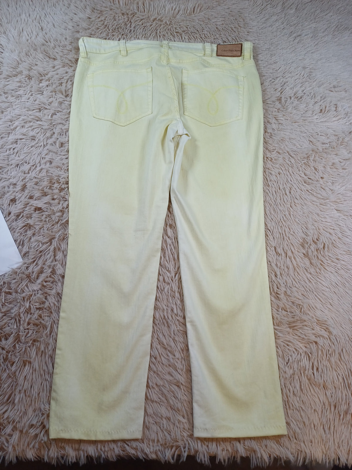 Jean Calvin Klein jaune – Taille 40