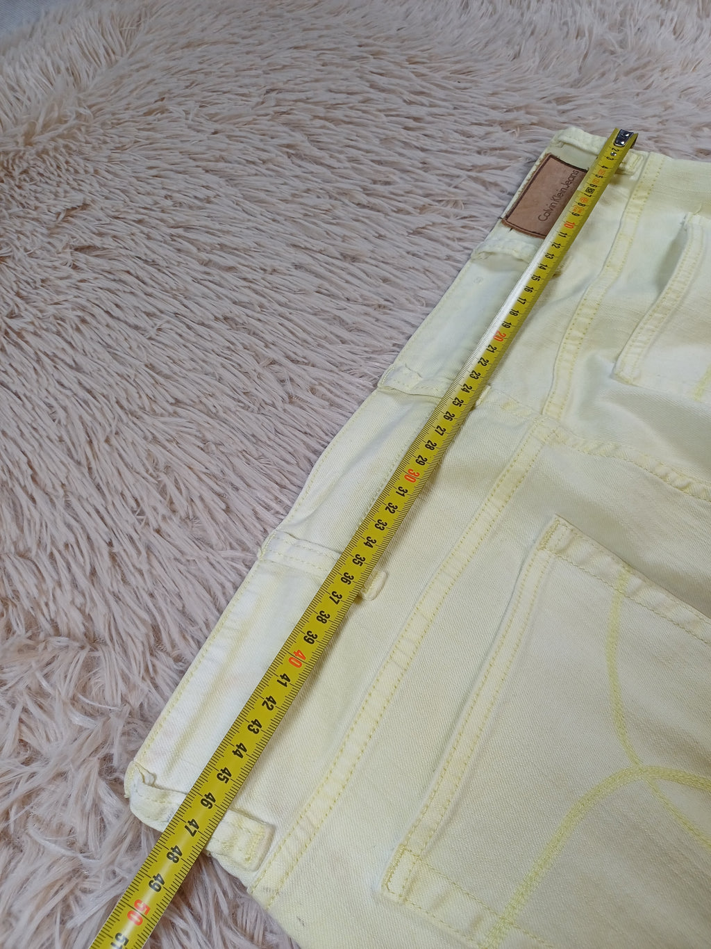 Jean Calvin Klein jaune – Taille 40