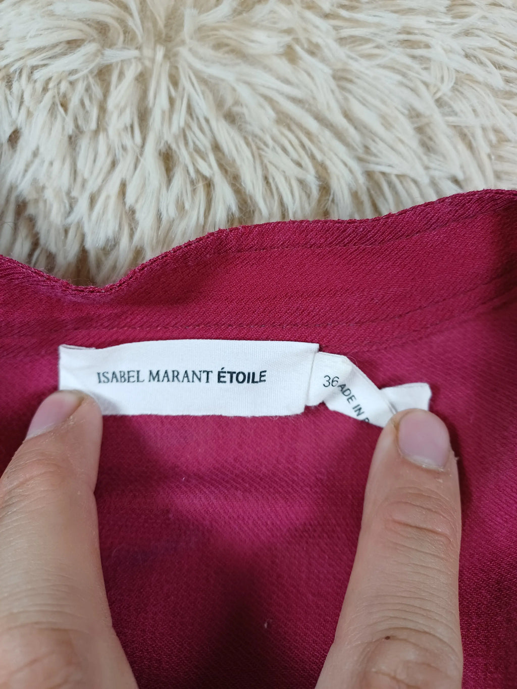 Robe rose fuchsia Isabel Marant  — Taille 36 Isabel Marant