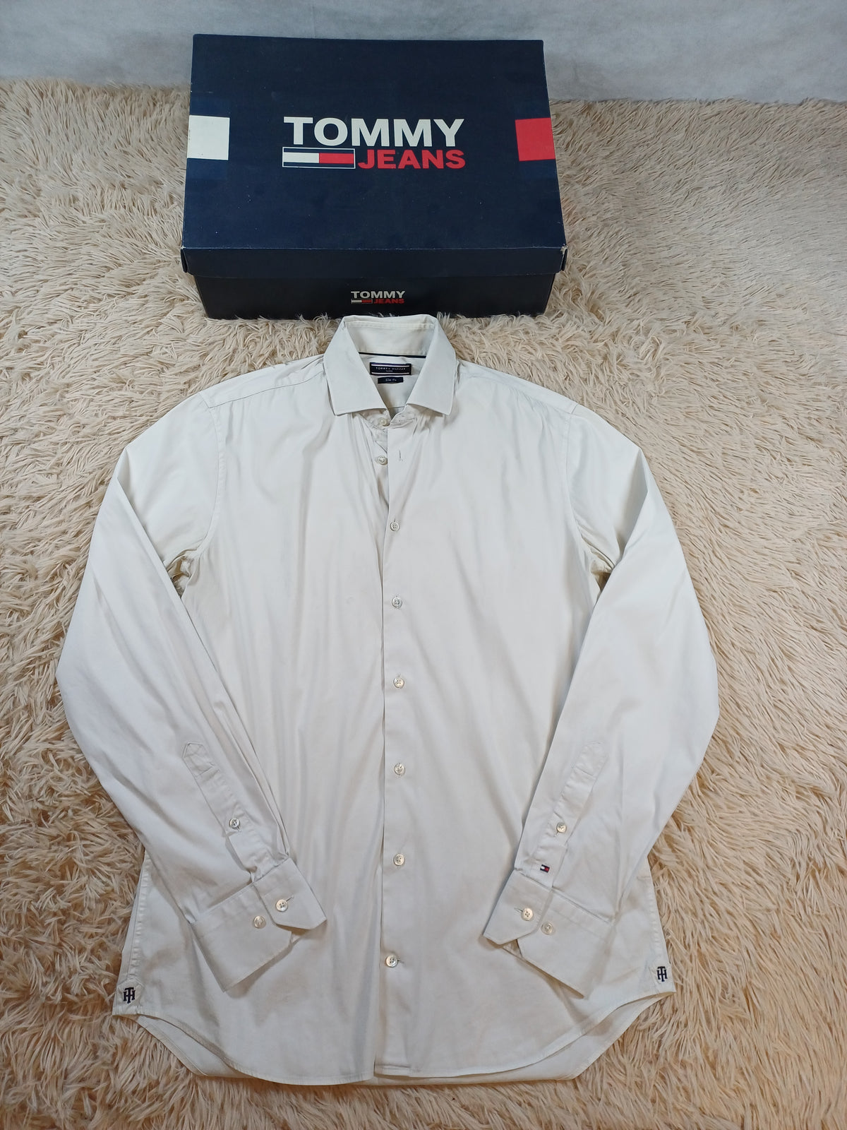 Chemise Tommy Hilfiger blanche – Taille 39