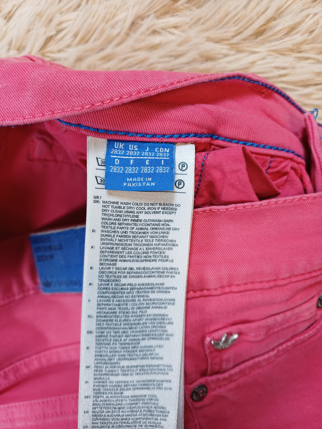 Jean adidas rose – Taille 38