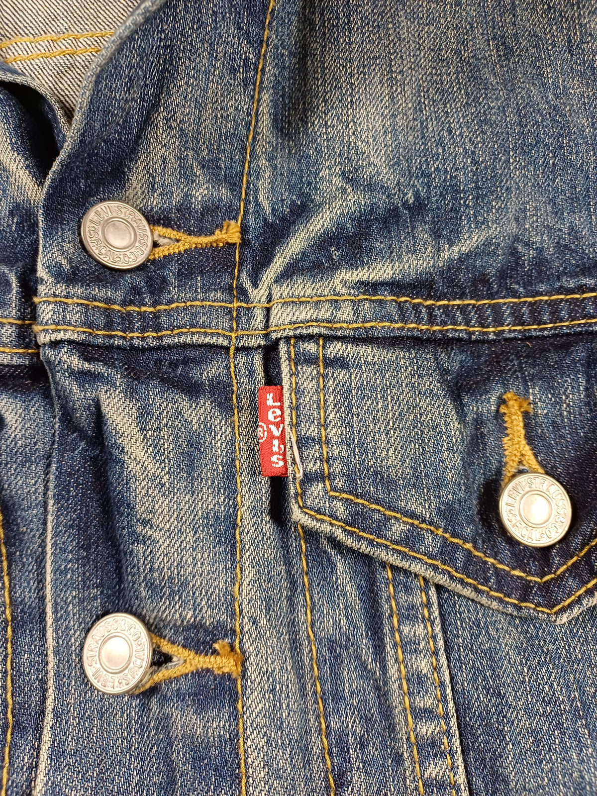 Levi's Veste Trucker en jean bleu – Taille XS Levi's