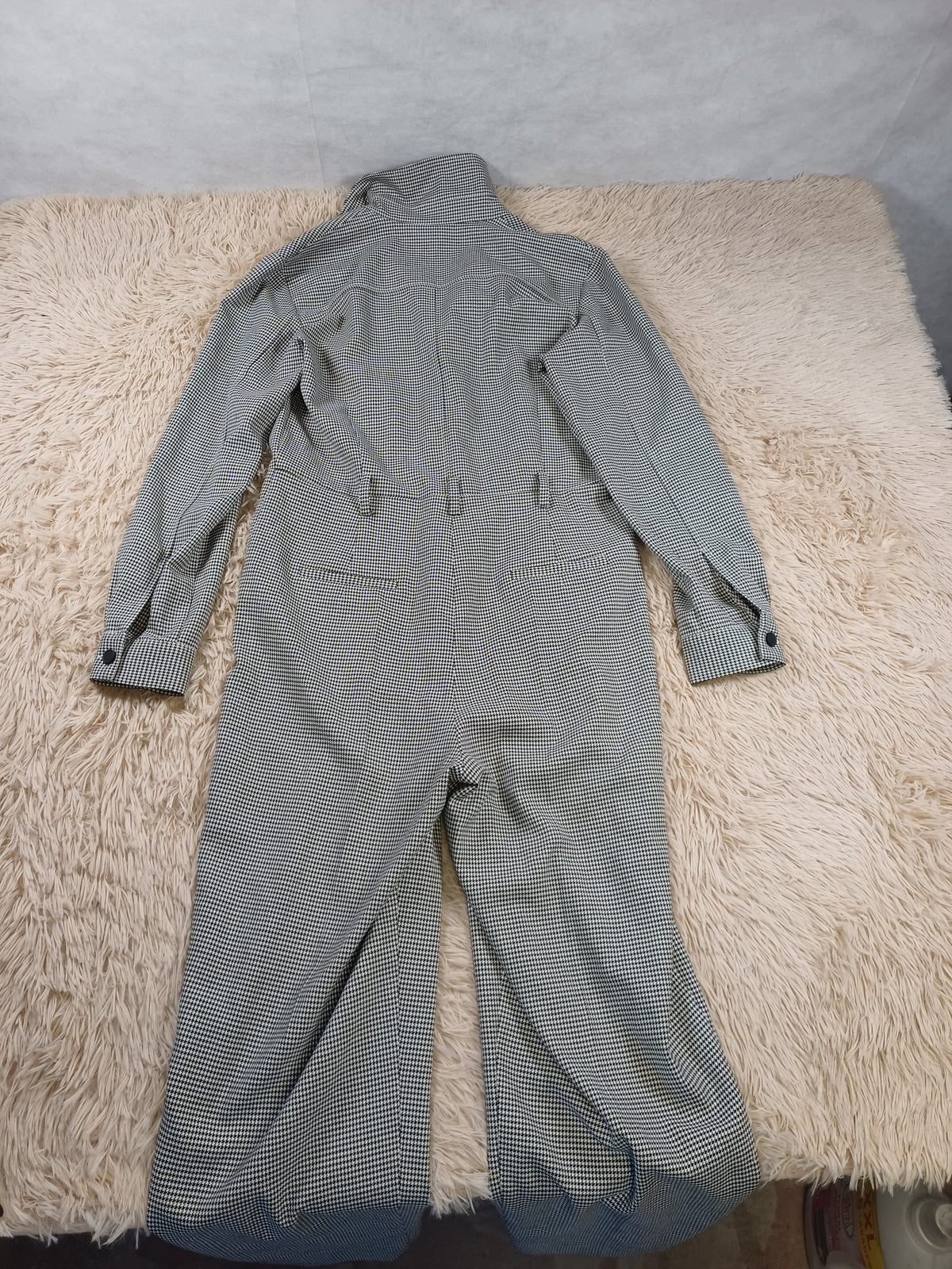 Combinaison Claudie Pierlot pied-de-poule grise – Taille 42
