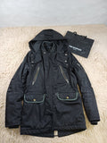 Manteau The Kooples noir à capuche – Taille S