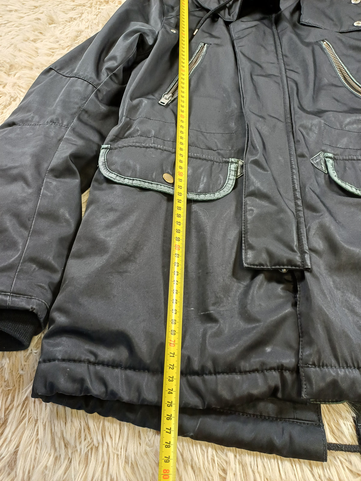 Manteau The Kooples noir à capuche – Taille S