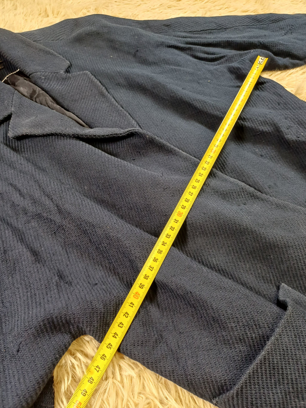 Massimo Dutti Cardigan en tricot bleu marine Massimo Dutti