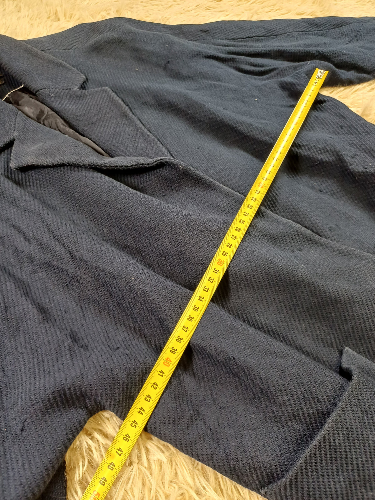 Massimo Dutti Cardigan en tricot bleu marine Massimo Dutti