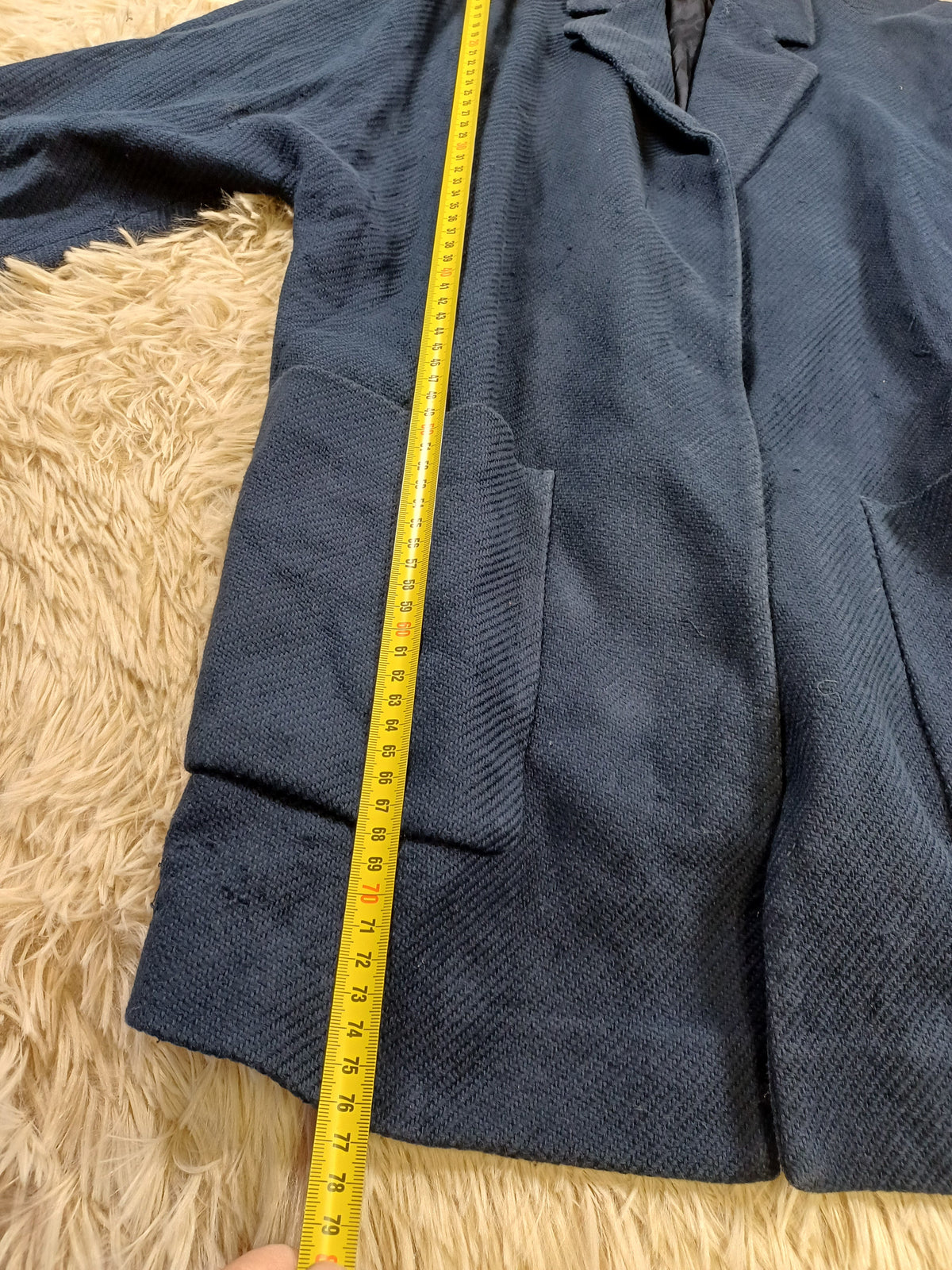 Massimo Dutti Cardigan en tricot bleu marine Massimo Dutti